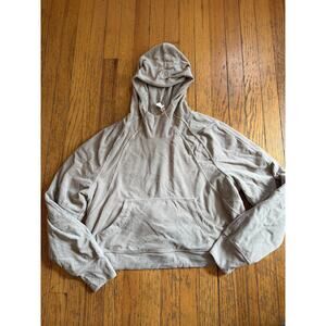 Lululemon Womens Cropped Hoodie Sweatshirt M/L
